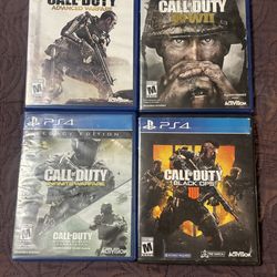 PS4 - 4 Call of Duty