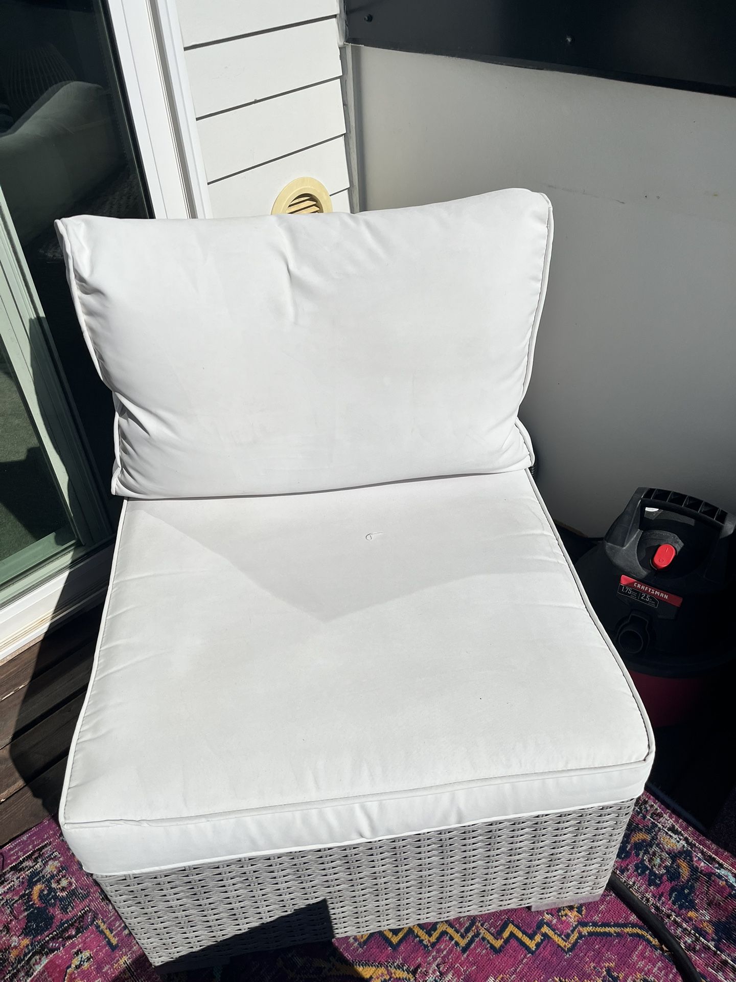 Outdoor Wicker Chairs (2)