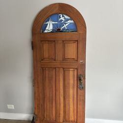 Antique Door Round Top