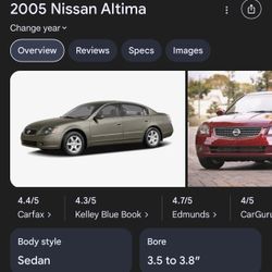 2005 Altima Toyota Truck 2001 Nissan 98