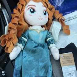 Disney 1 star out of 1 review (1.0)| 1 Merida Plush Doll – Brave – Medium 15 3/4''