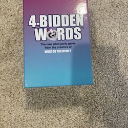 4bidden Words