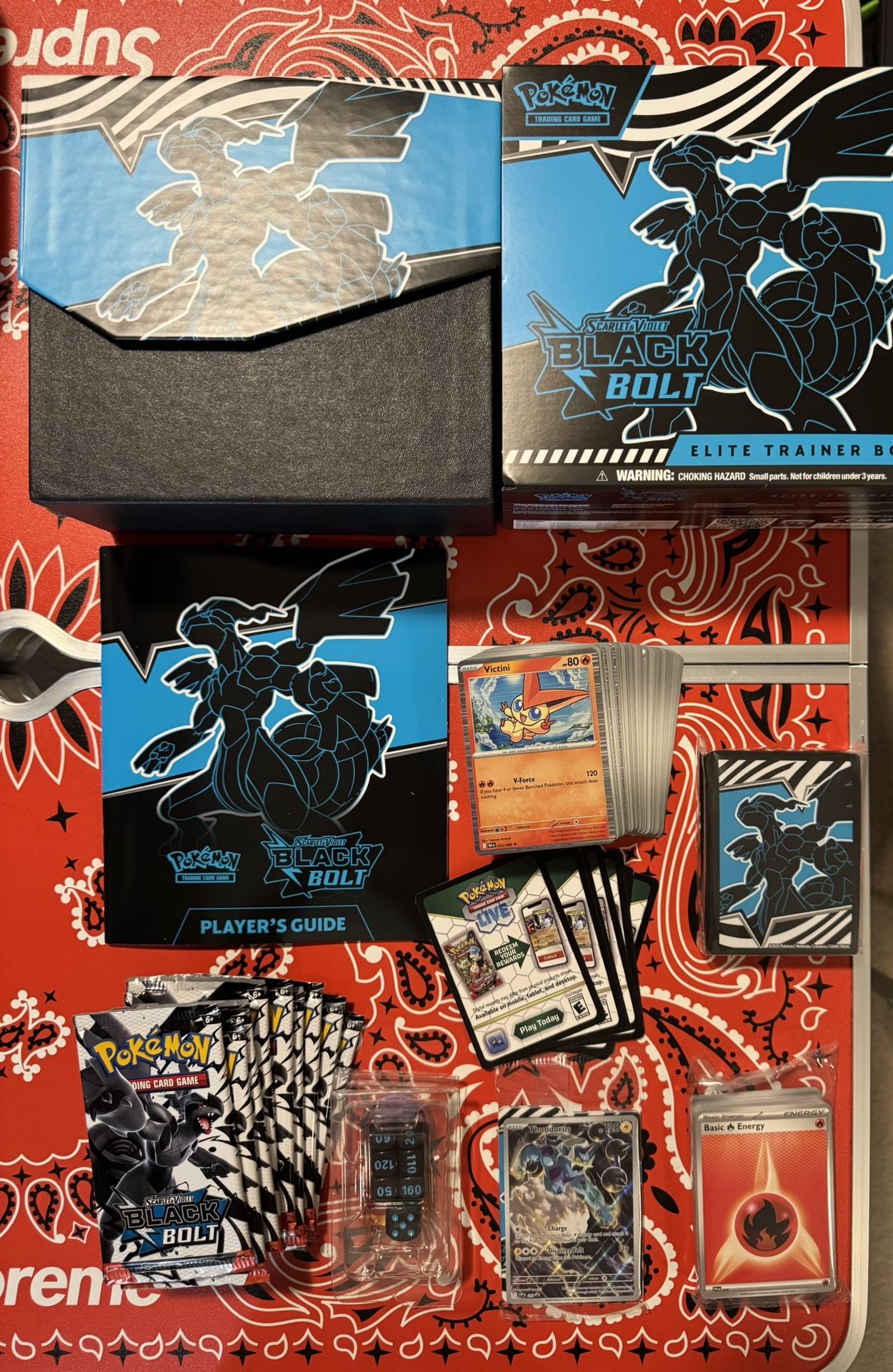 Pokemon Black Bolt Elite Trainer Box - SV: Black Bolt (BLK)