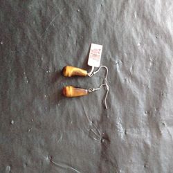 Sterling Sliver Tigereye Earrings