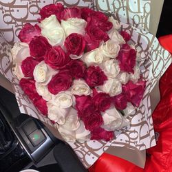 50 Roses bouquet 