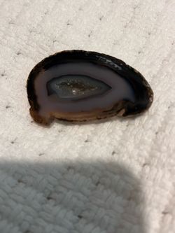 Natural Agate Geode Slice