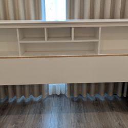 King size Stylish Bookcase Headboard