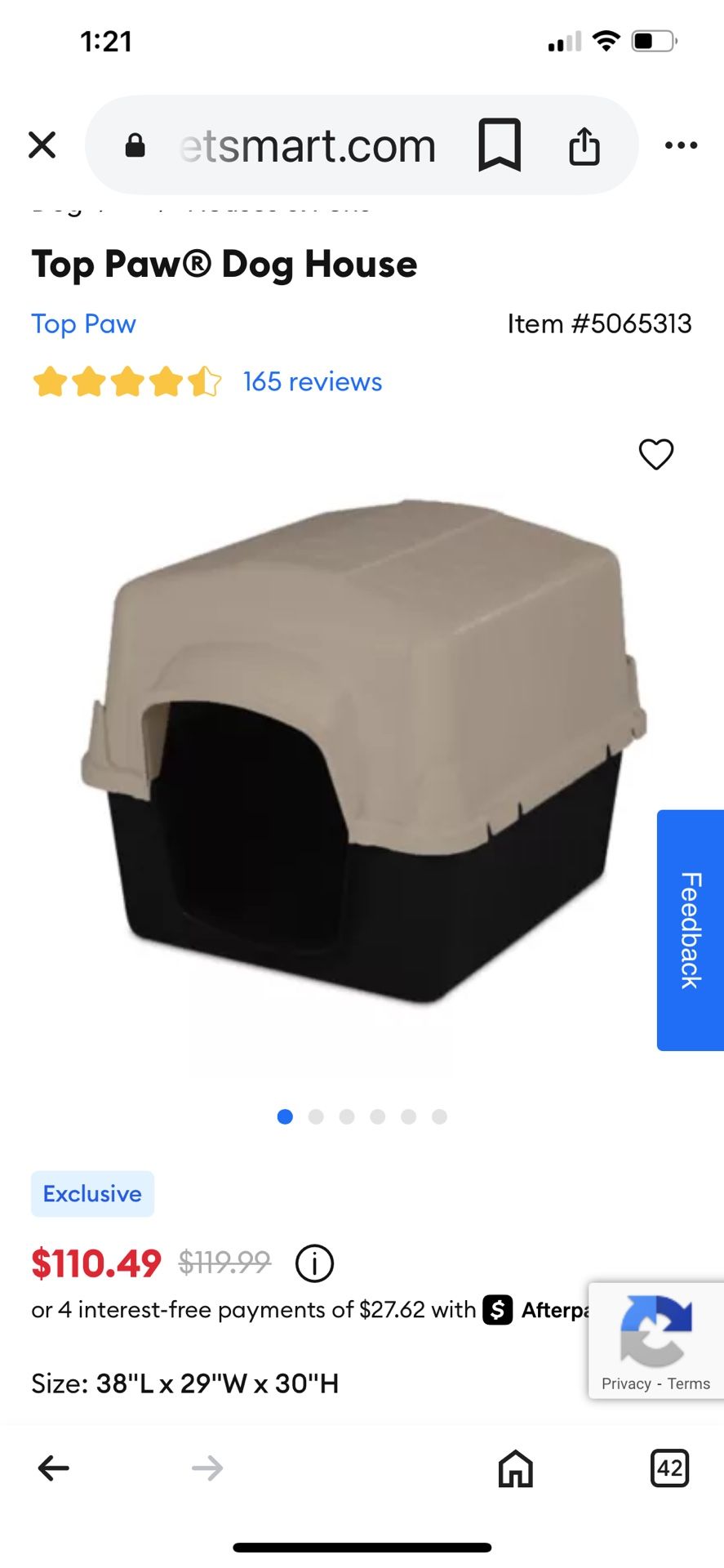 Used Large Dog House