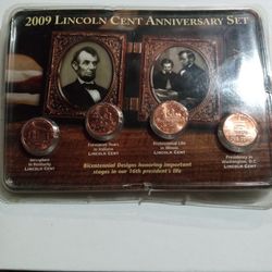 2009 Lincoln Cent Anniversary Set