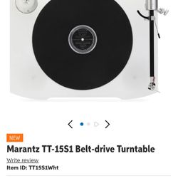 Marantz TT-15S1 Belt-drive Turntable
