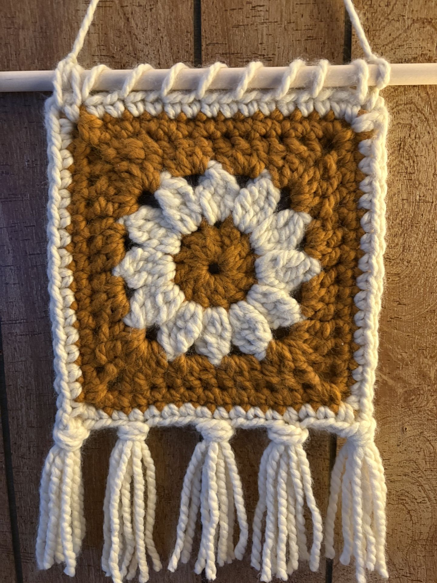 Handmade Crochet Wall Hanging