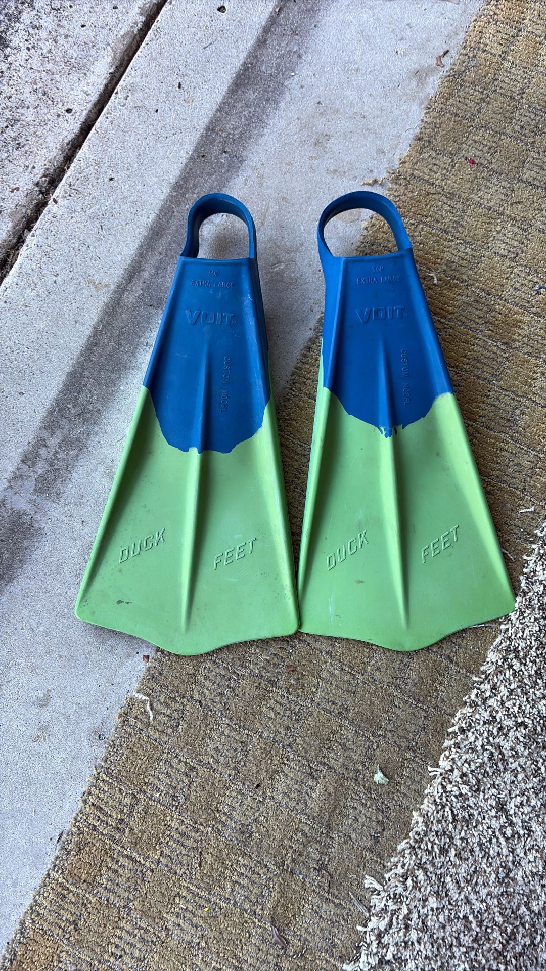 Voit Duck Feet Fins