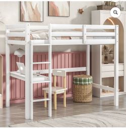 TWIN LOFT BED $100