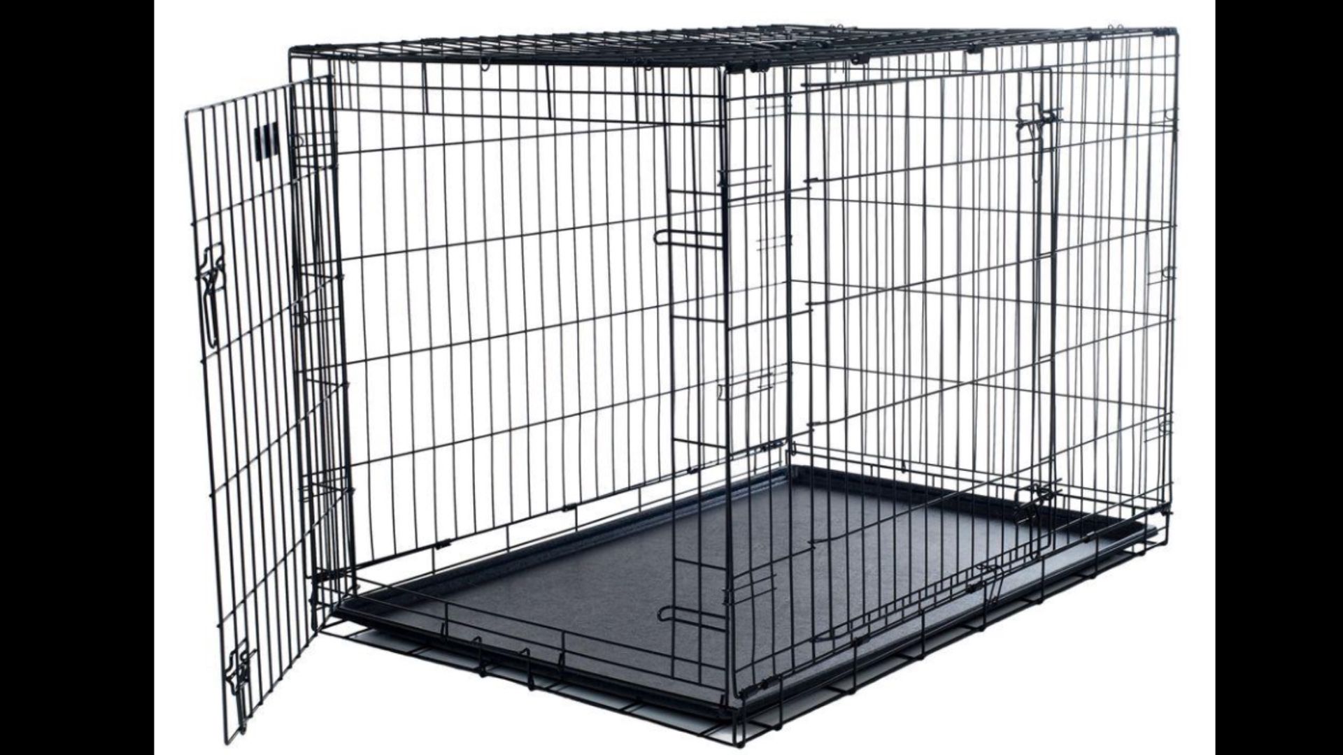 Metal dog crate - newer XL: 25” wide x 42” long x 30” high