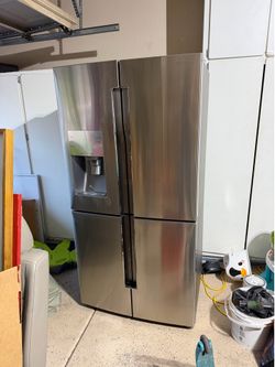 Samsung 4-Door Flex French Door Refrigerator – Stainless Steel –