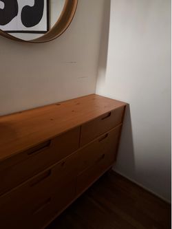 walnut dresser