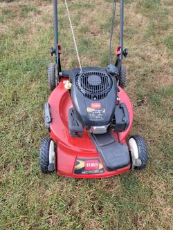 Toro self-propelled lawn mower