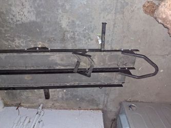 Motorcycle hitch hauler