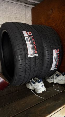 Title: BRAND NEW Pair of Lexani 295/35ZR21 Tires - Never Installed Price: $220