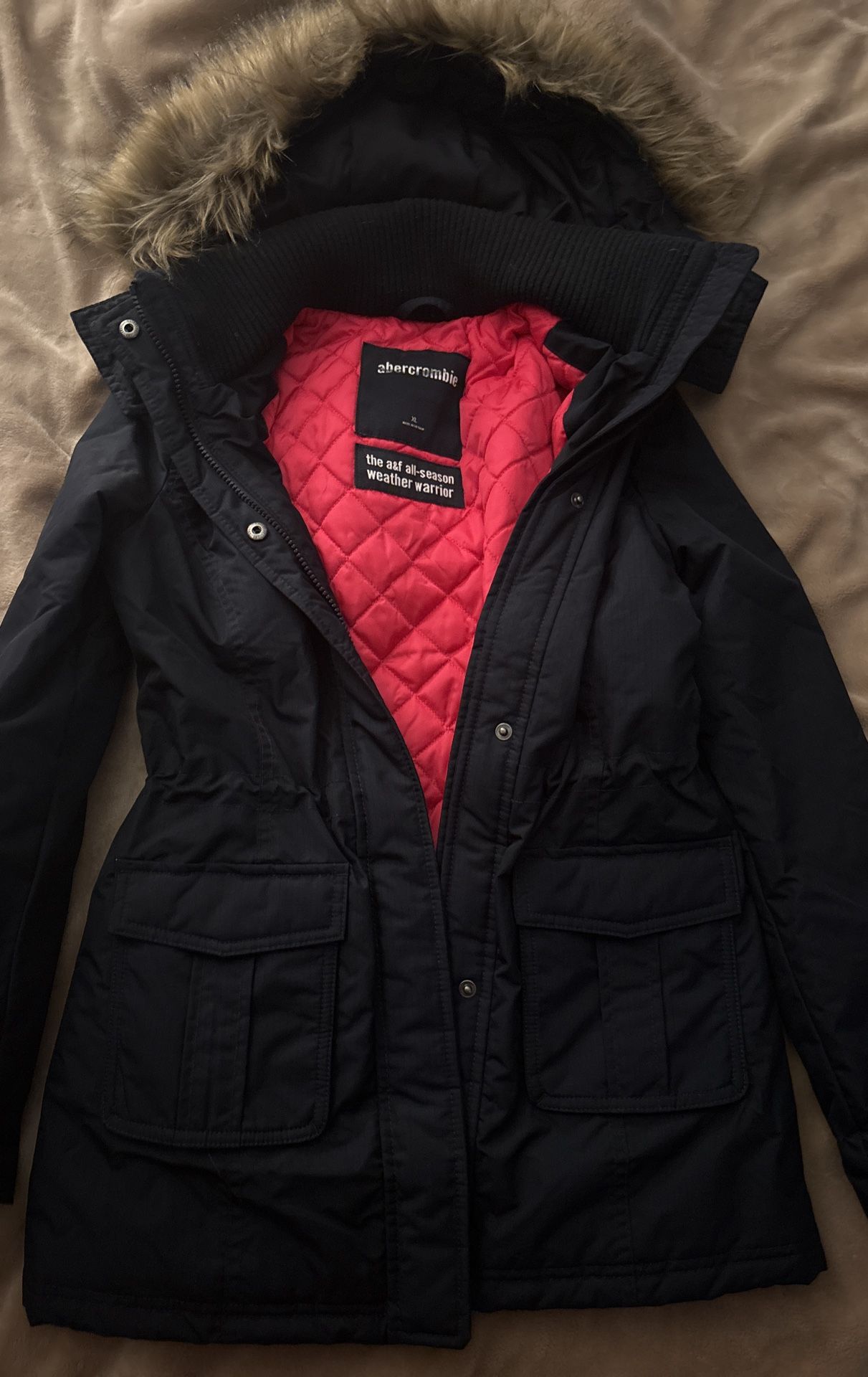Kids Abercombie fur coat