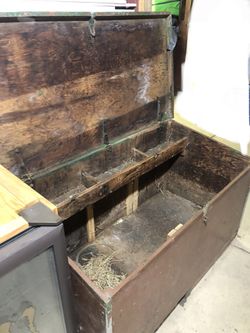Antique Farm And Feed Box