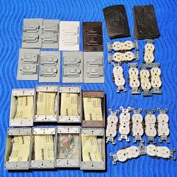 BULK LOT of EXTERIOR Electrical BOXES etc BRAND NEW!!