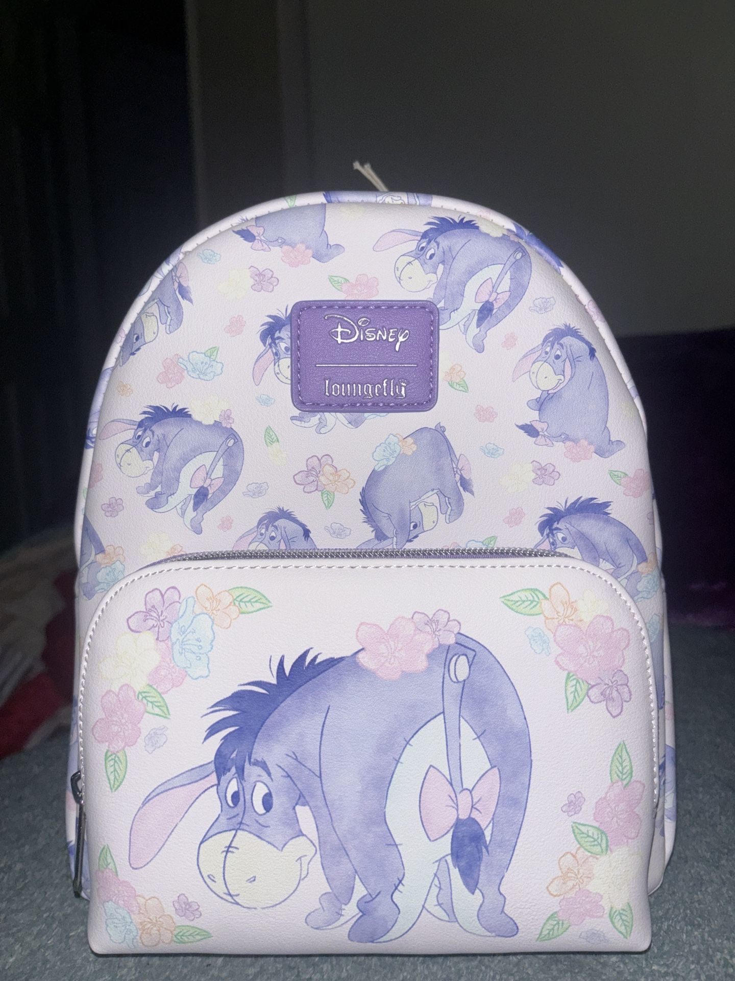 Loungefly Disney Winnie The Pooh Eeyore Floral Mini Backpack