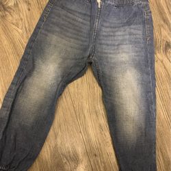 H&M Jogger Denim Size 3/4T Boy