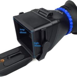 Professional LCD Camera Viewfinder, 3X Magnification