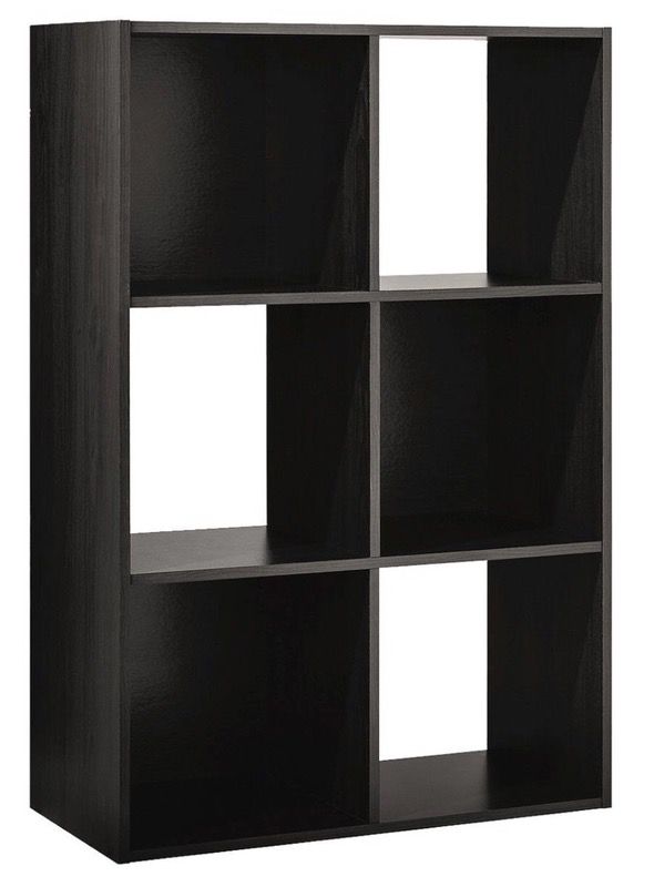 6 Cube Organizer Shelves - 11” Shelves