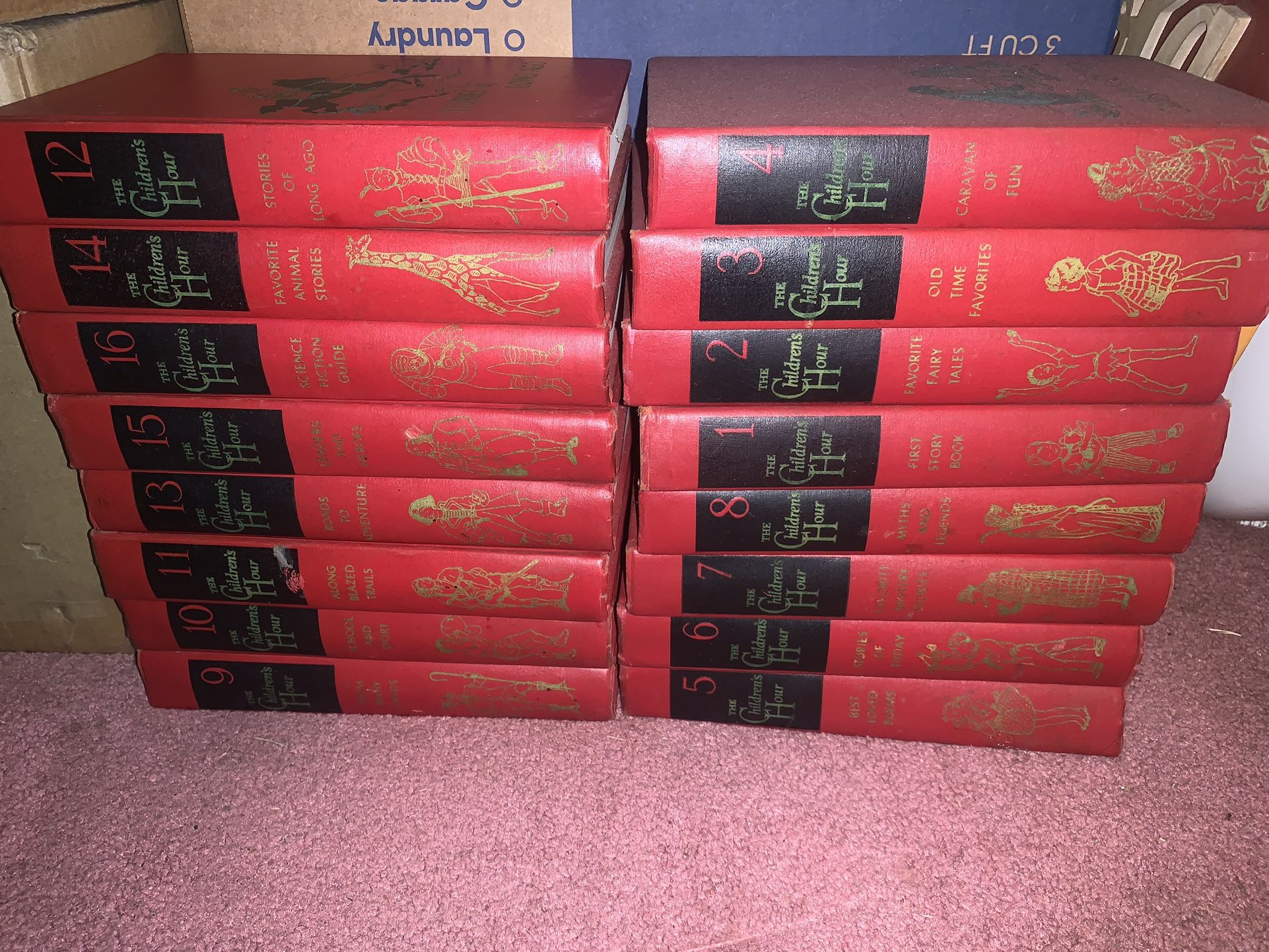 1953 The Children’s Hour Story Book Full Set