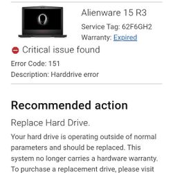 Alienware Laptop