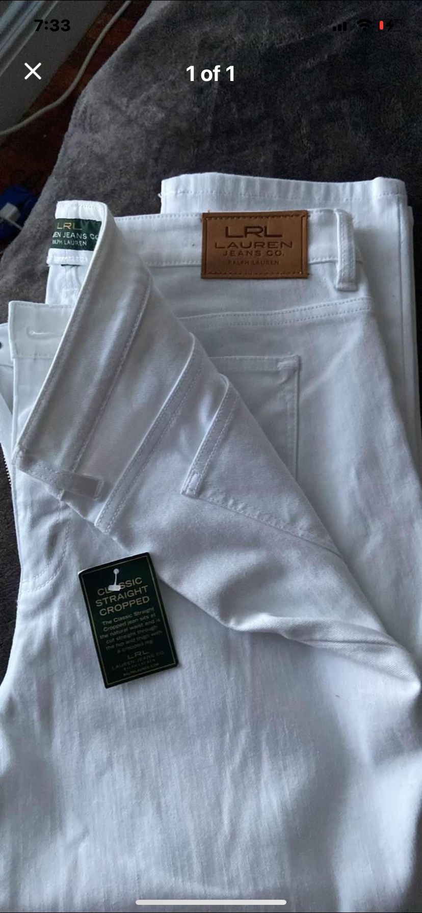 Ralph Lauren Cropped Jeans