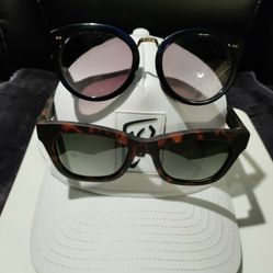 Tom's. Ladies Fashion Sunglasses -( 2 Pair )