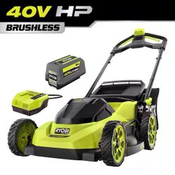 RYOBI brushless lawnmower 200$