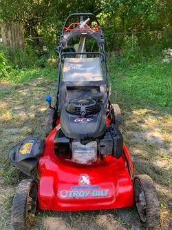 Troy bilt self propelled with bag