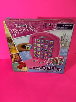 Disney princess. Match game. Like new