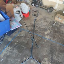 Double Microphone Tripod