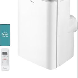 new in box!(10,000 BTU SACC) Portable Air Conditioner, Cools up to 450 Sq.Ft., with Dehumidifier&Fan mode&Heat, Control with Remote, Amazon Alexa&Goog