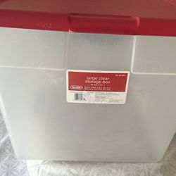 Storage clear box