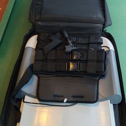Saunder Lumbar Traction Device w/Hand Pump in Travel Case