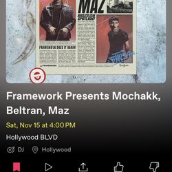 Mochakk / Beltran Ticket