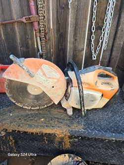 Sthil 420 concrete saw
