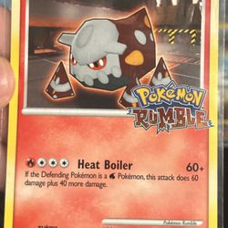 Heatran Rumble (Rum) Lightly Played