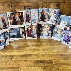 Frozen Dolls Toys Playsets MP3 Karaoke Sing Along Boombox Elsa Frozen I Frozen II 