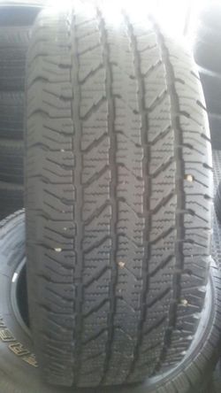 Set of 4 matching cooper H/T 255/65R16