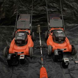 Echo58v Lawnmower And Weedeater 
