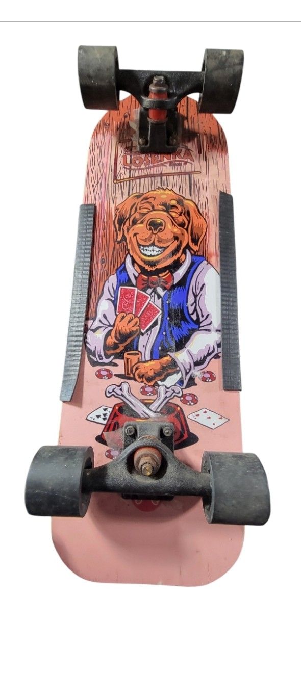 Losenka Skateboard MY PETS Dog Cigar Poker Pet Skateboard