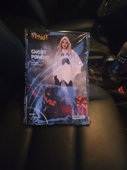 Ghost Poncho Costume
