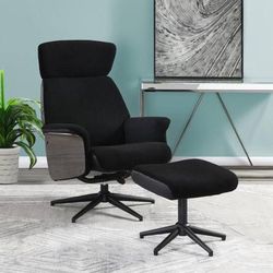 Accent Chair with Ottoman ONLY $350! Lowest Prices Ever!